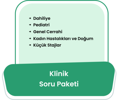 Klinik Bilimler Soru Eğitim Paketi