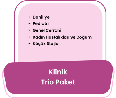 Klinik Bilimler Trio Eğitim Paketi