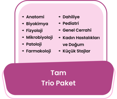 Tüm Branşlar Trio Eğitim Paketi